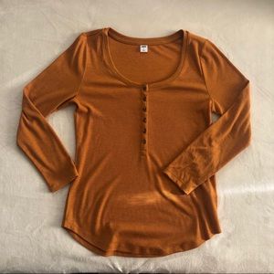 Old navy Henley quarter sleeve